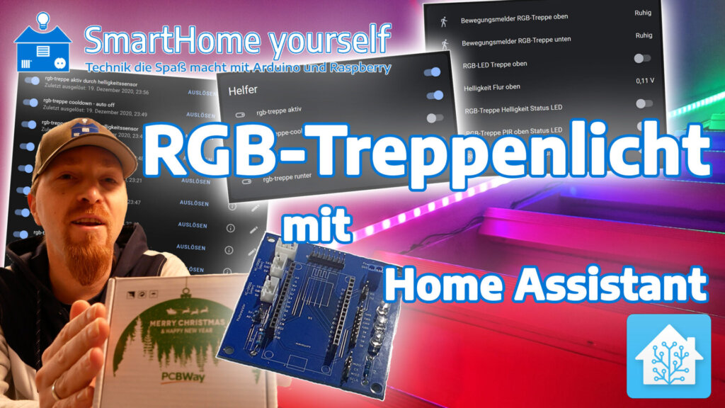 RGB LED Treppenbeleuchtung