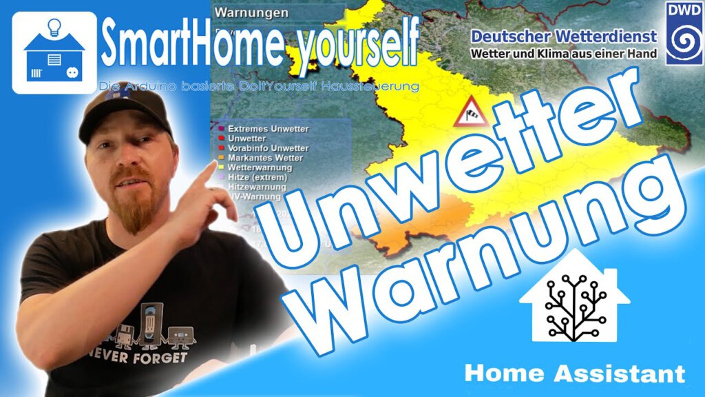 Unwetterwarnungen in Home Assistant