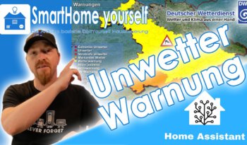 Unwetterwarnungen in Home Assistant