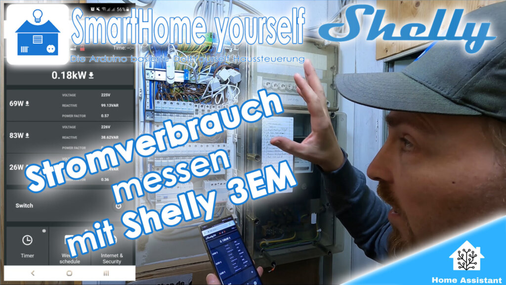 Home Assistant Shelly 3EM